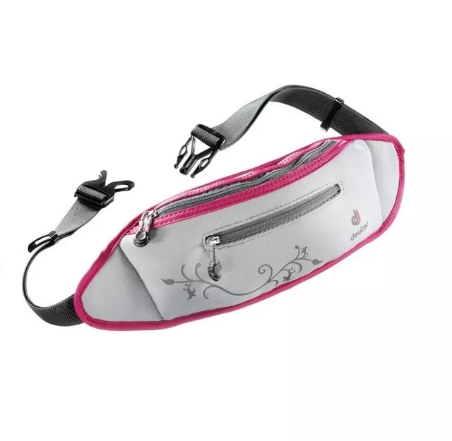 DEUTER Neo Belt II silver-magenta - Saszetka biegowa nerka neoprenowa