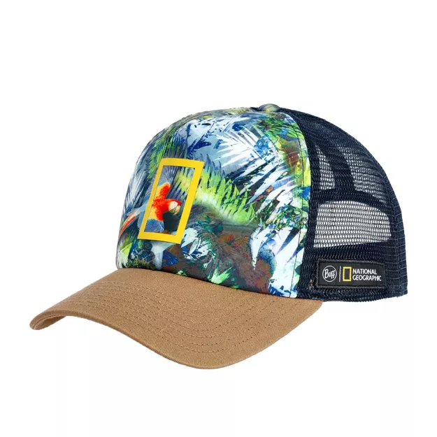 BUFF Trucker Cap Scarlett Macaw - czapka z daszkiem siatkowa - National Geographic