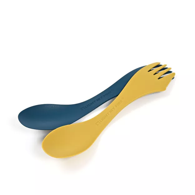 LIGHT MY FIRE Niezbędnik Spork Medium BIO - 2-pack - granatowy/żółty