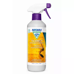 NIKWAX TX Direct Spray-On - Impregnat z atomizerem do odzieży wodoodpornej - 500 ml