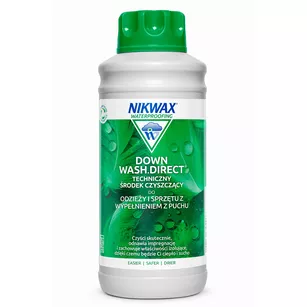 NIKWAX Down Wash Direct - Płyn do prania odzieży i sprzętu wypełnionego puchem - 1000 ml