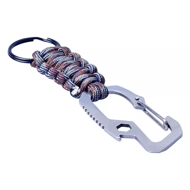 MUNKEES Brelok z paracordem - Multi-fun Paracord Key Fob