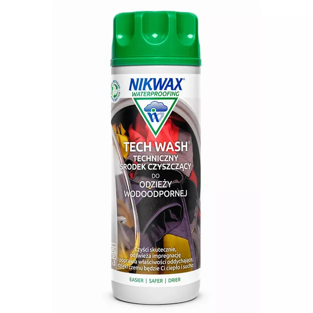 NIKWAX Tech Wash - Płyn do prania odzieży i sprzętu turystycznego - 300 ml