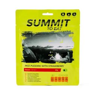 SUMMIT TO EAT Pudding ryżowy z truskawkami - deser liofilizowany - 90 g