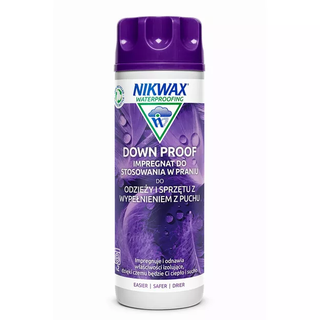 NIKWAX Down Proof - Impregnat do odzieży i sprzętu wypełnionego puchem - 300 ml