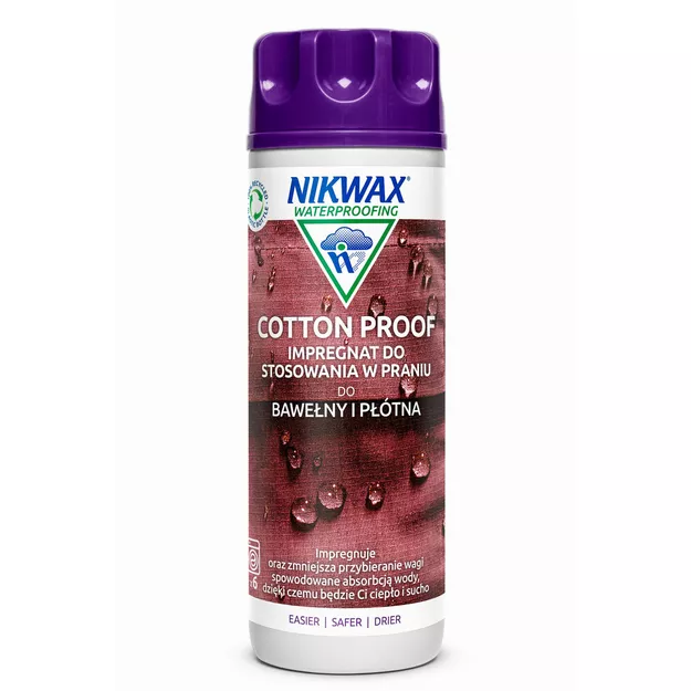 NIKWAX Cotton Proof - Impregnat do bawełny, płótna i brezentu - 300 ml