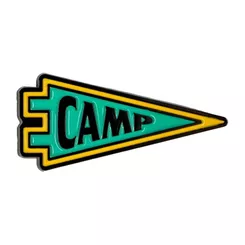 Pin metalowy - Camp - PINSTORY