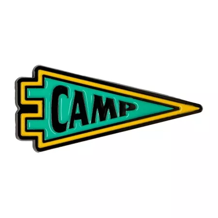 Pin metalowy - Camp - PINSTORY