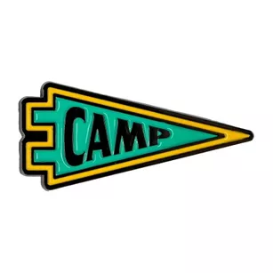 Pin metalowy - Camp - PINSTORY