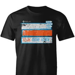 Koszulka T-shirt Szlak mnie trafił - czarna - męska