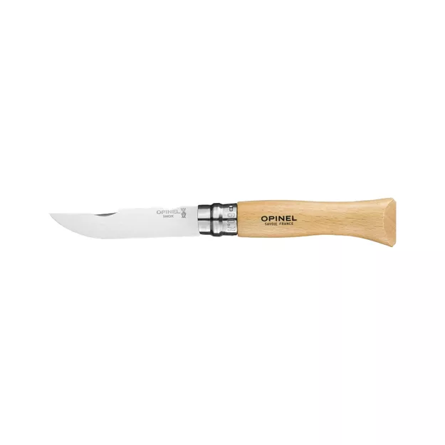 Opinel N°09 Inox Natural blister - klasyczny składany nóż