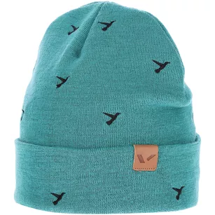 VIKING Czapka damska beanie Amy Life - turkusowa