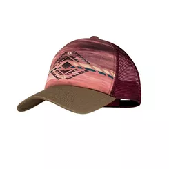 BUFF Trucker Cap Sykora Maroon - czapka z daszkiem siatkowa