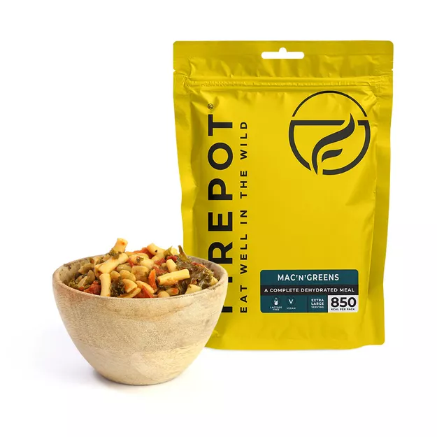 FIREPOT Mac'n'Greens XL - 200 g  - żywność liofilizowana