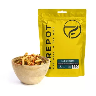 FIREPOT Mac'n'Greens XL - 200 g  - żywność liofilizowana