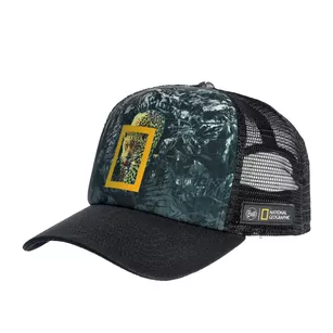 BUFF Trucker Cap Howey Black - czapka z daszkiem siatkowa - National Geographic