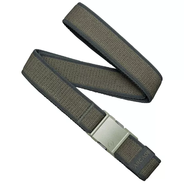 ARCADE Carto Slim Belt - Ivy Green/Jalapeno - Wąski elastyczny pasek do spodni