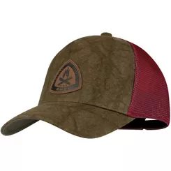 BUFF Trucker Cap Lowney Khaki - czapka z daszkiem siatkowa