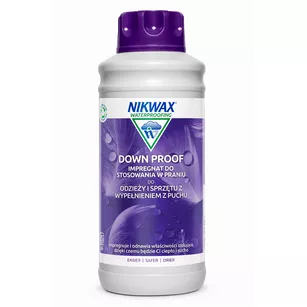 NIKWAX Down Proof - Impregnat do odzieży i sprzętu wypełnionego puchem - 1000 ml