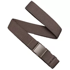 ARCADE Atlas Slim Belt - Med Brown - Wąski elastyczny pasek do spodni