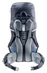 DEUTER Aircontact Lite 50+10 - black-marine - Lekki plecak trekkingowy