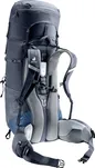 DEUTER Aircontact Lite 50+10 - black-marine - Lekki plecak trekkingowy