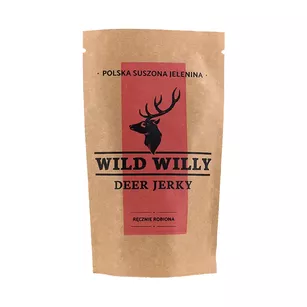 WILD WILLY Deer Jerky 30 g - polska suszona jelenina