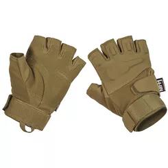 MFH Tactical Gloves Pro Fingerless - rękawice taktyczne bez palców - coyote tan