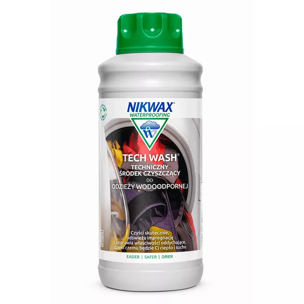 NIKWAX Tech Wash - Płyn do prania odzieży i sprzętu turystycznego - 1000 ml