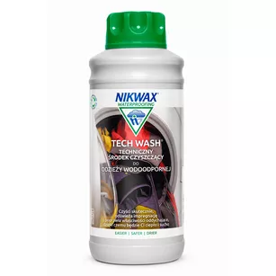 NIKWAX Tech Wash - Płyn do prania odzieży i sprzętu turystycznego - 1000 ml