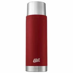 ESBIT Termos Sculptor Vacuum Flask - Termos turystyczny 1000 ml - Burgundy