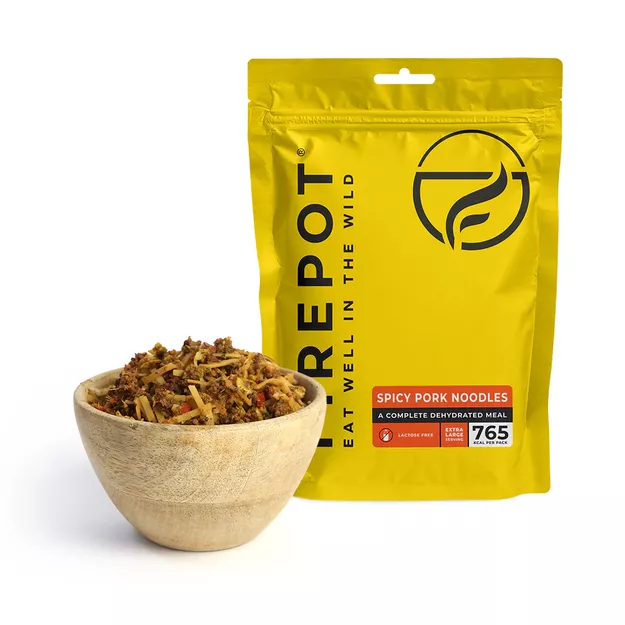 FIREPOT Orientalne nudle z wieprzowiną 160 g  - żywność liofilizowana