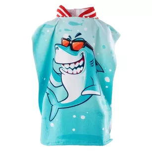 AQUAWAVE Ręcznik kąpielowy dla dzieci ponczo - rekin