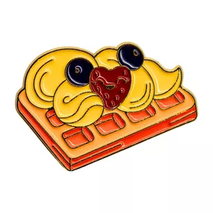 Pin metalowy - Gofr - PINSTORY