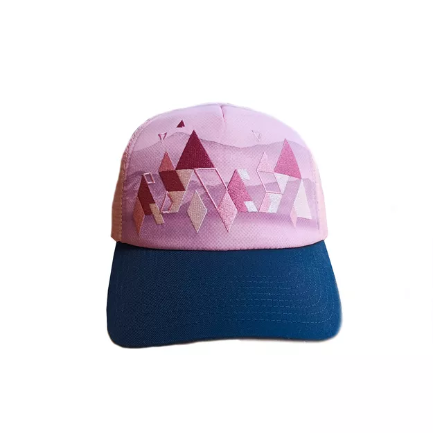 BUFF Trucker Cap - Pink - czapka z daszkiem siatkowa