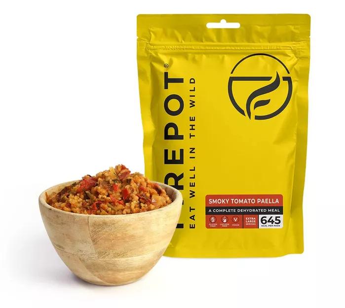 FIREPOT Paella z wędzonymi pomidorami 200 g - żywność liofilizowana