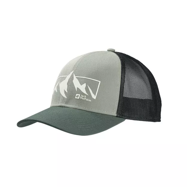 JACK WOLFSKIN Brand Cap - Hedge Green - Czapka z daszkiem / truckerka