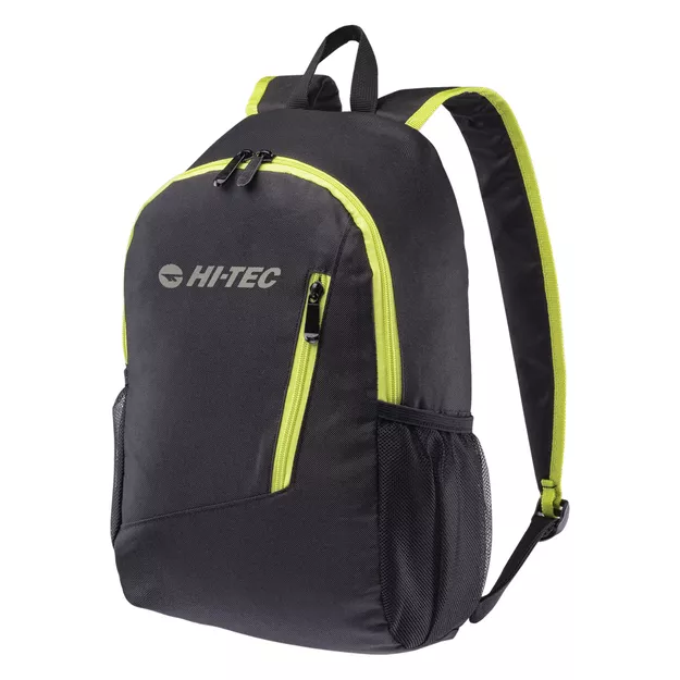 HI-TEC Simply 12 l - plecak miejski / turystyczny - Black/Acid Lime