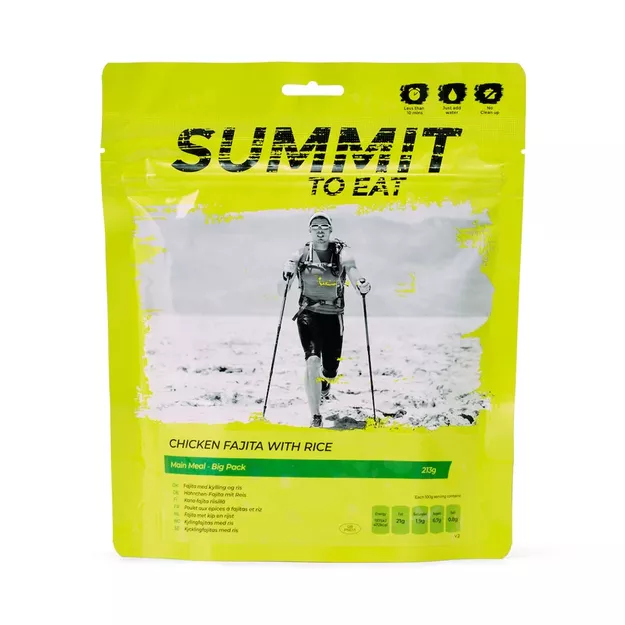 SUMMIT TO EAT Fajita z kurczaka z ryżem - danie liofilizowane - 213 g